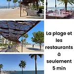 Azur&chill - à Proximité Train Bus Aéroport Apartamento Saint-Laurent-du-Var