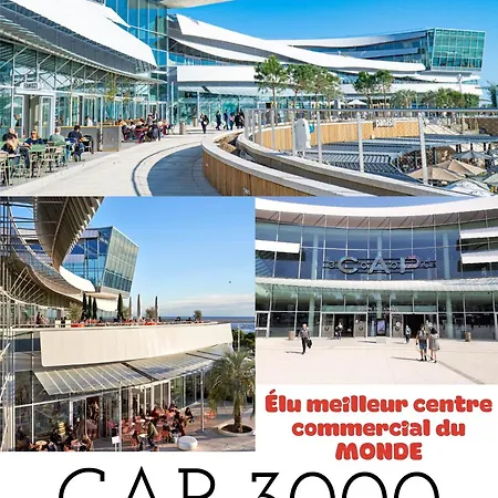 Azur & Chill - A Proximite Train Bus Aeroport Appartement